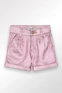 Short métallisé