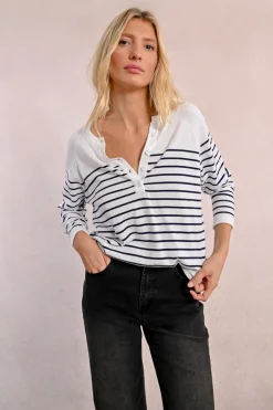 Sous-pull rayé