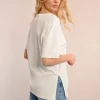 Tee-shirt col V