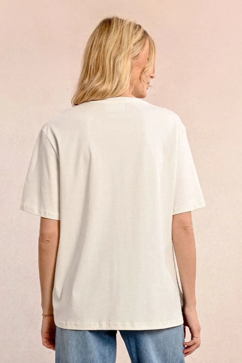 Tee-shirt col V
