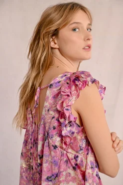 Top à fronces
