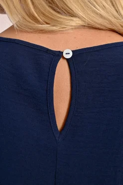 Top à manches volantées