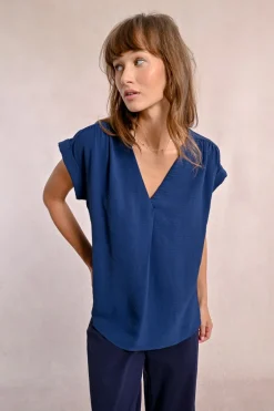 Top chemisier fluide