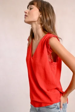 Top dentelle