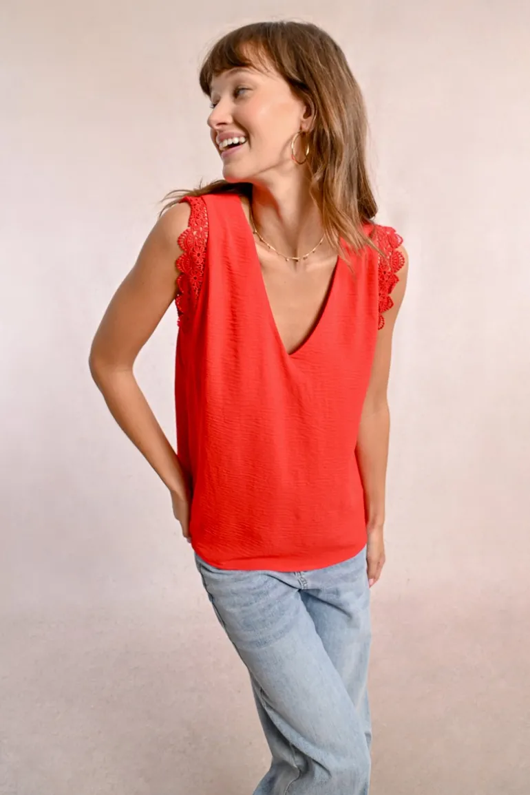 Top dentelle