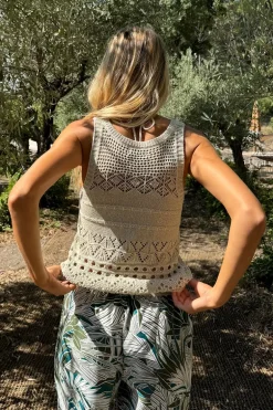 Top en crochet