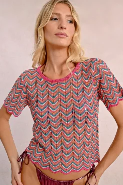 Top en maille