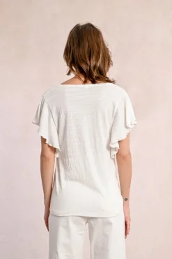 T-shirt à volants