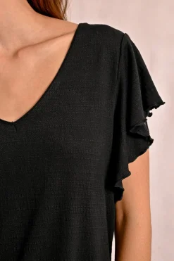 T-shirt à volants