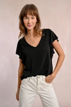 T-shirt à volants