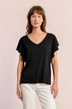 T-shirt à volants