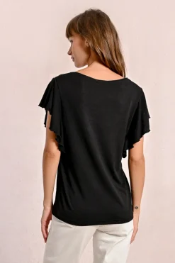 T-shirt à volants
