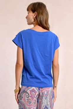 T-shirt ajusté avec détail dentelle