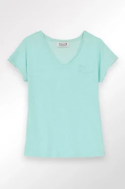 T-shirt col V