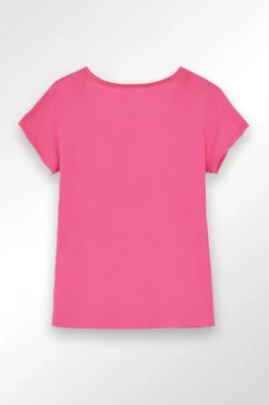 T-shirt col V