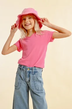 T-shirt col V