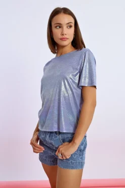 T-shirt croisé dans le dos
