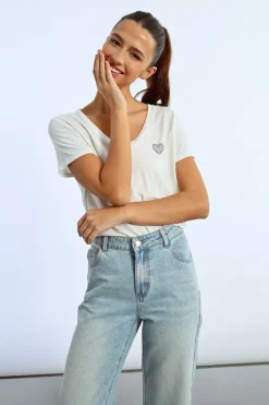 T-shirt c艙ur