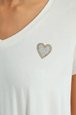 T-shirt c艙ur