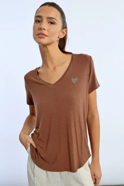 T-shirt c艙ur