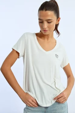 T-shirt c艙ur