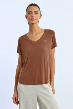 T-shirt c艙ur