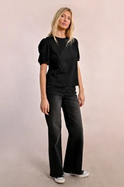 T-shirt dentelle