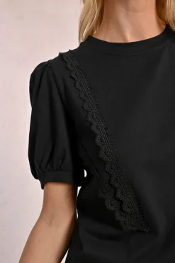 T-shirt dentelle