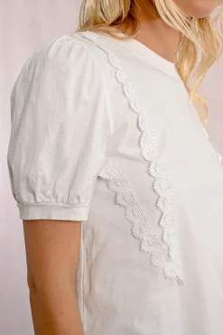 T-shirt dentelle