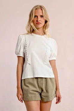 T-shirt dentelle