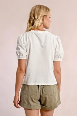 T-shirt dentelle
