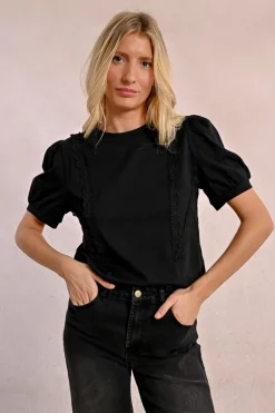 T-shirt dentelle