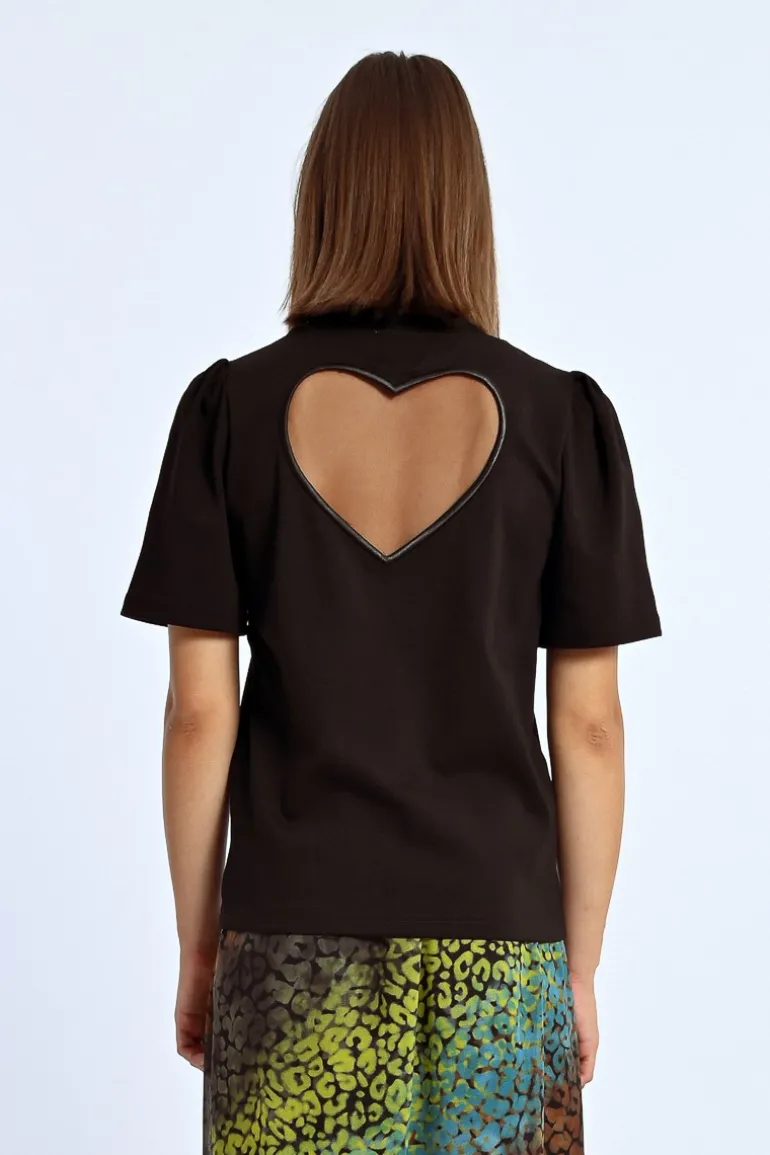 T-shirt dos nu c艙ur
