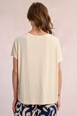 T-shirt droit à manches courtes