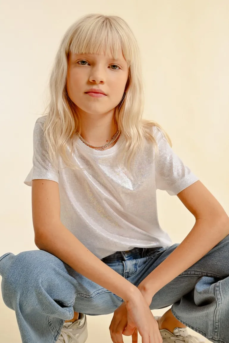T-shirt irisé