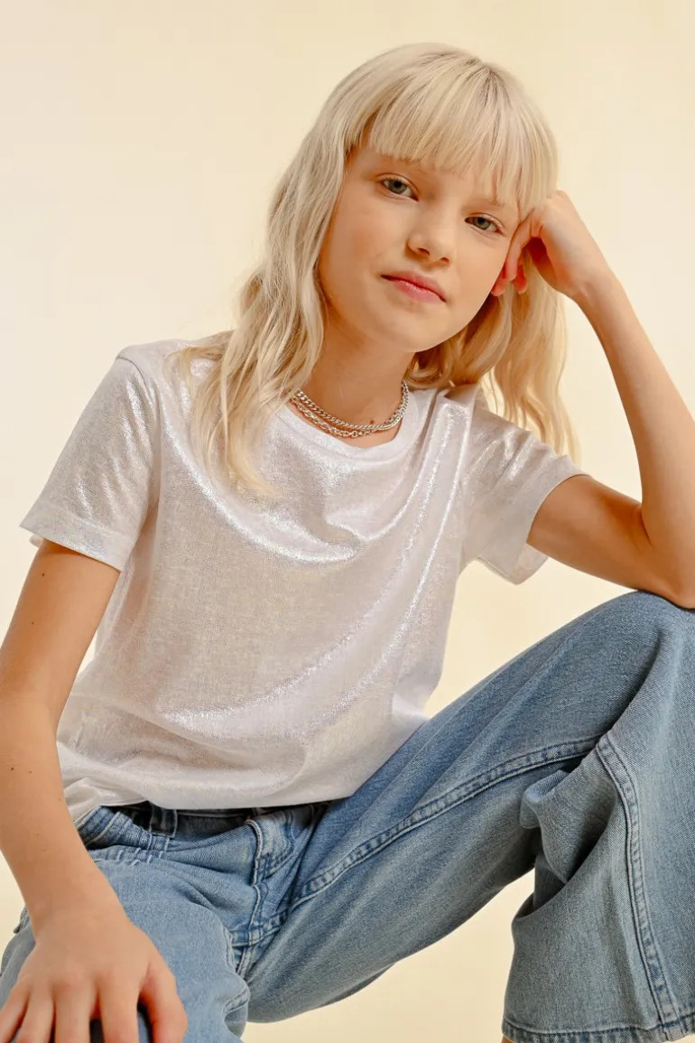 T-shirt irisé
