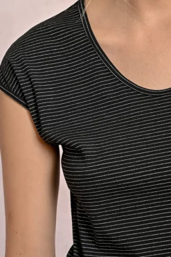 T-shirt irisé sans manches