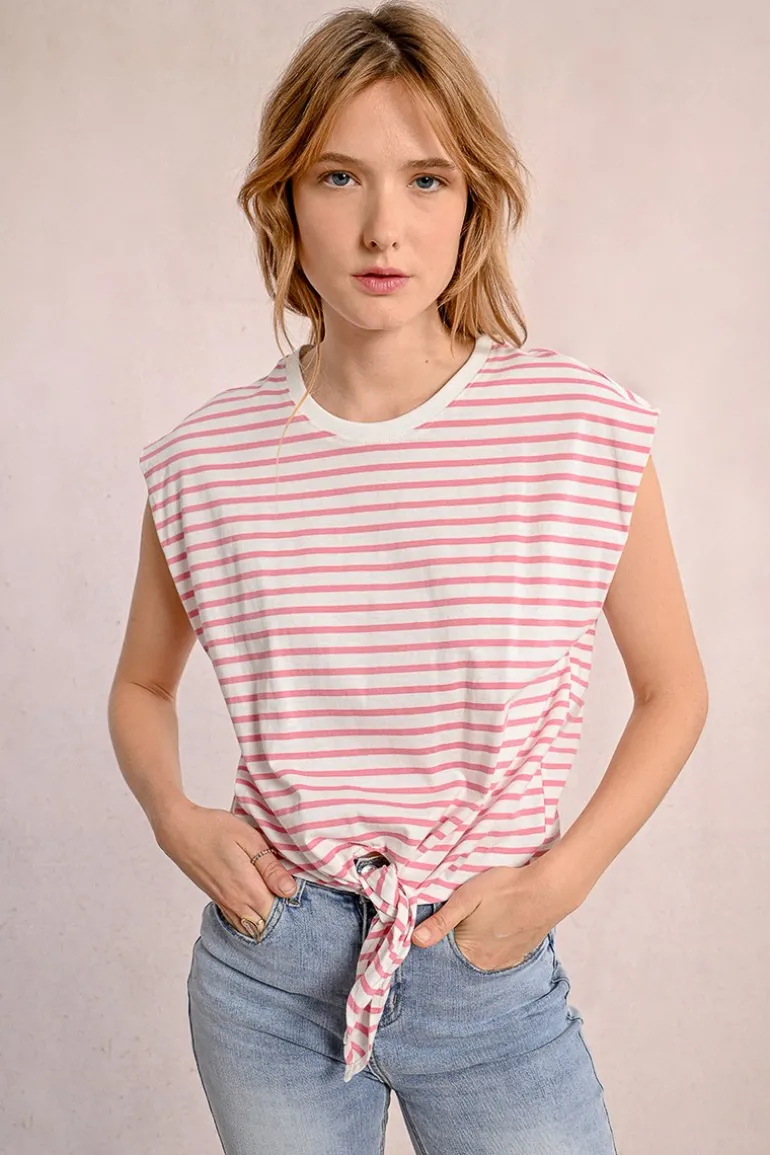 T-shirt marinière nouable