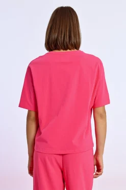T-shirt oversize motif palmier