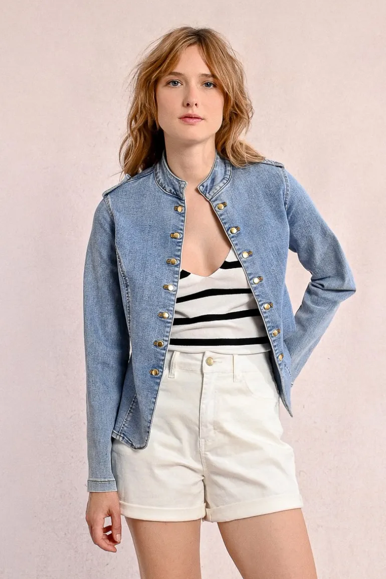 Veste en jean