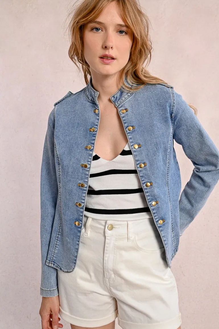 Veste en jean
