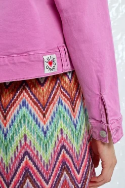 Veste en jean crop