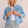Veste oversize en jean