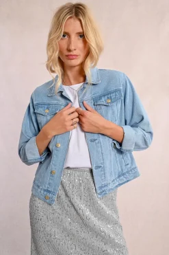 Veste oversize en jean