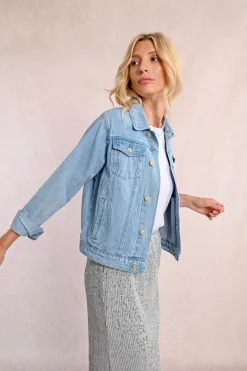 Veste oversize en jean