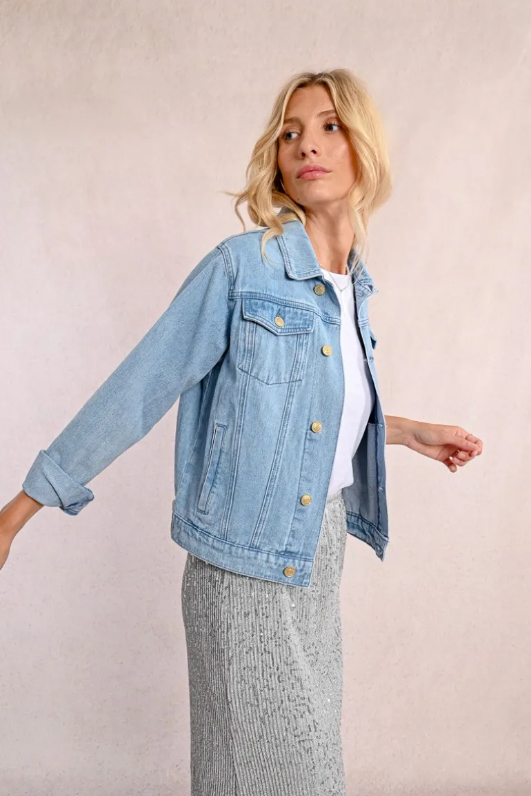 Veste oversize en jean