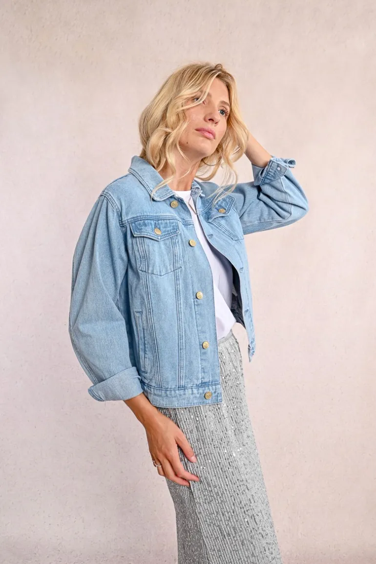 Veste oversize en jean