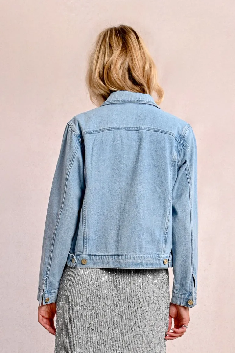 Veste oversize en jean