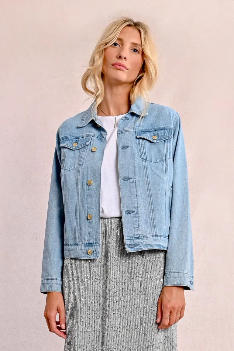 Veste oversize en jean