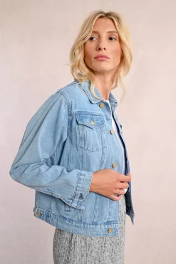 Veste oversize en jean